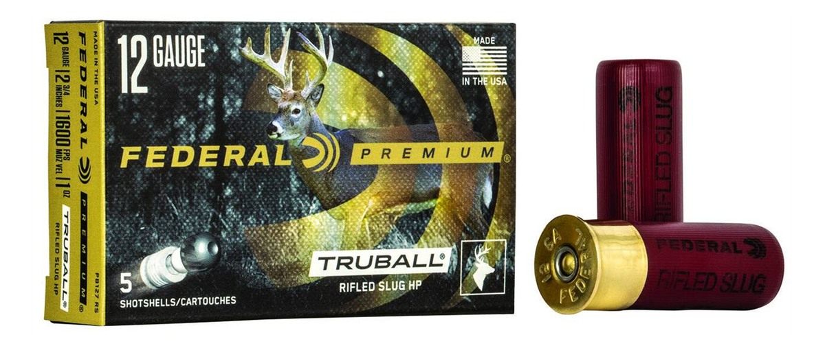 Federal PB127RS Premium Vital-Shok TruBall 12 Gauge 2.75in 1oz RifledSlug S