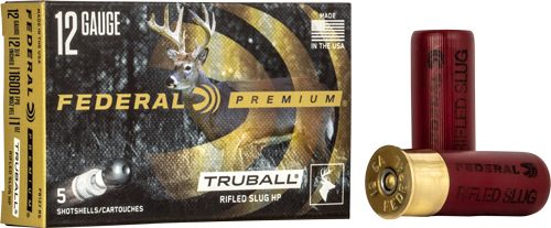 Federal PB127RS Premium Vital-Shok TruBall 12 Gauge 2.75in 1oz RifledSlug S view 3