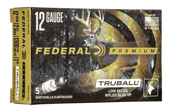 Federal PB127LRS Premium Vital-Shok TruBall 12 Gauge 2.75in 1oz RifledSlug view 2