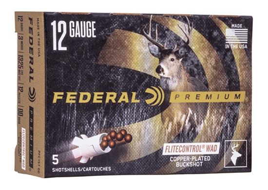 Federal Cartridge PFC15700 Premium Vital-Shok 12 Gauge 3in Pellets 00 BuckS view 2