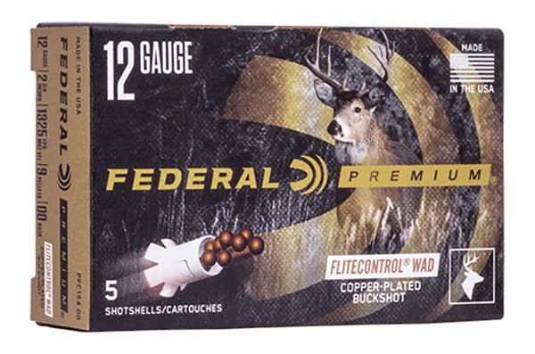 Federal PFC15400 Premium Vital-Shok 12 Gauge 2.75in 9 Pellets 00 BuckShot 5 view 2