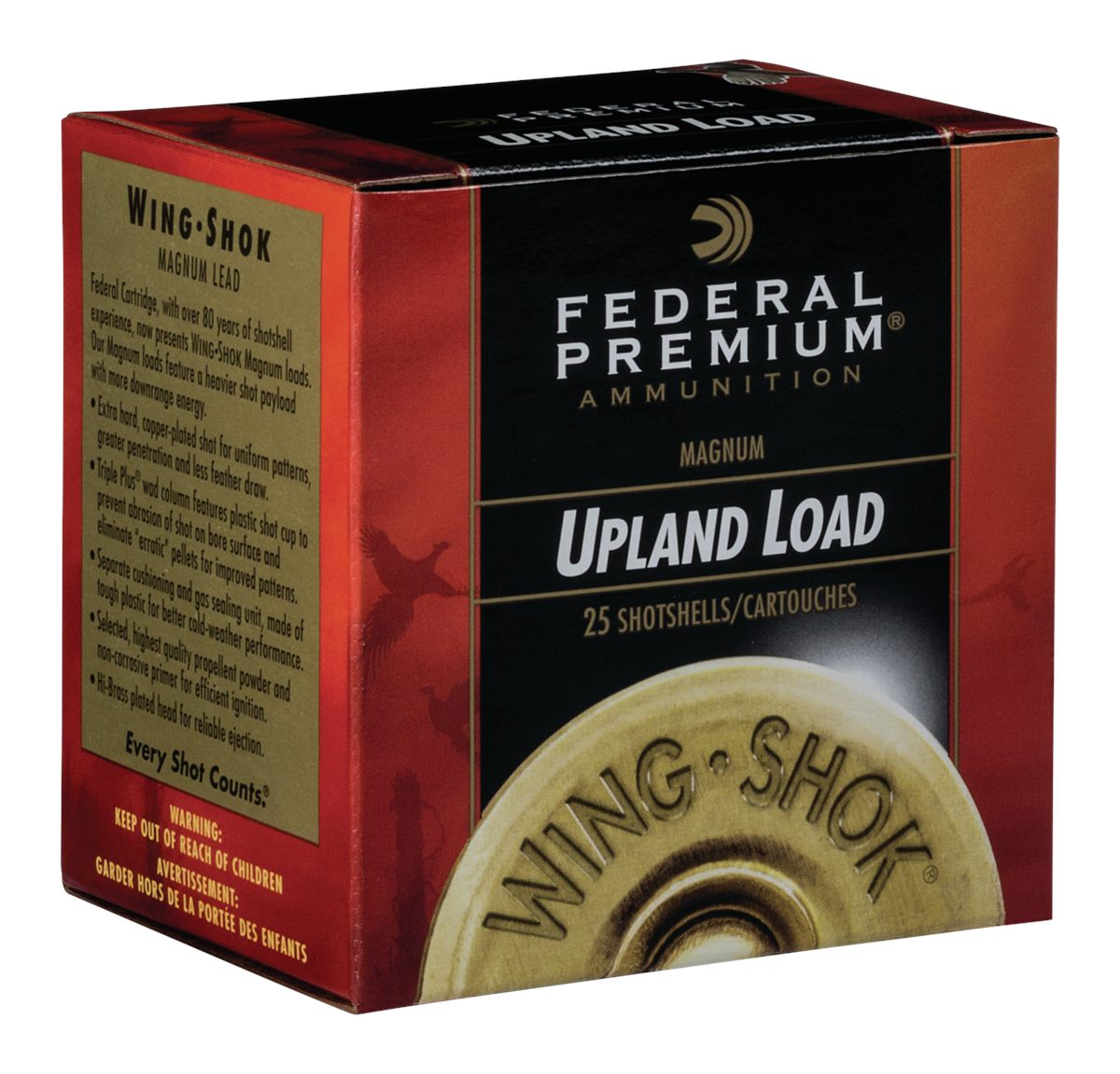 Federal PF1635 Premium Wing-Shok Pheasant Forever High Velocity 16 Gauge 2.