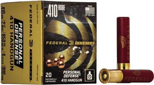 Federal PD412JGE000 Premium Personal Defense 410 Gauge 2.50in 7/16oz 000 Bu view 3