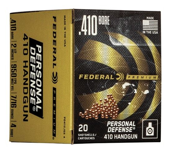 Federal Ammo Premium Personal Defense 410 Handgun Shotshell Ammunition - Ju view 2