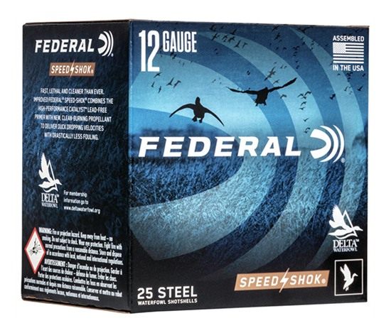 Federal WF133BBB Speed-Shok 12 Gauge 3.50in 1 3/8oz BBBShot 25 Per Box/10 C