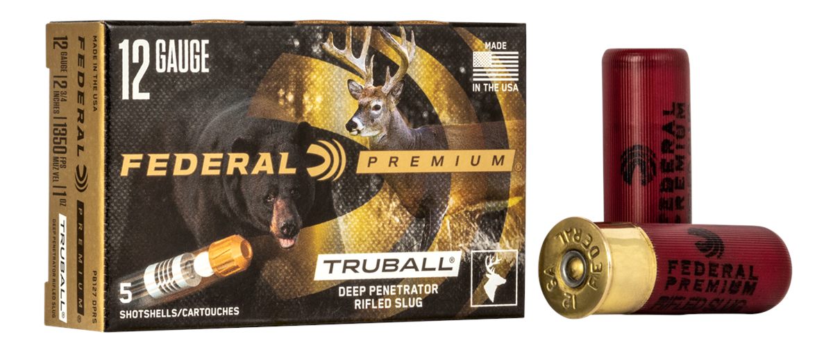 Federal PB127DPRS Premium Vital-Shok TruBall Deep Penetrator 12 Gauge 2.75i