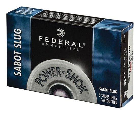 Federal F203SS2 Power-Shok Shotshell 20 Gauge 2.75in 7/8oz SabotSlug 5 Per view 2