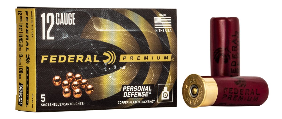 Federal PD13200 Premium Personal Defense 12 Gauge 2.75in 9 Pellets 00 BuckS view 7
