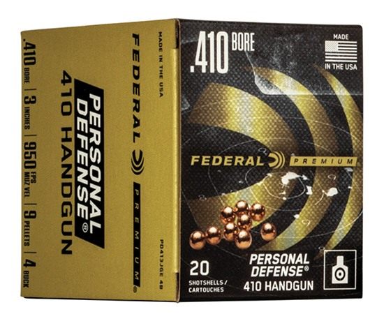 Federal Premium Personal Defense 410 Handgun Shotshell Ammunition - Judge g view 2
