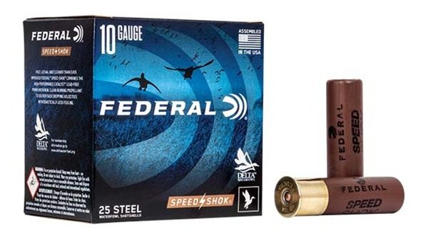 Federal WF107BB Speed-Shok 10 Gauge 3.50in 1 1/2oz BBShot 25 Per Box/10 Cas view 2