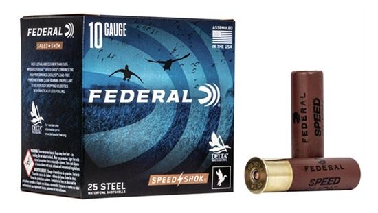 Federal WF1072 Speed-Shok 10 Gauge 3.50in 1 1/2oz 2 Shot 25 Per Box/10 Case view 2