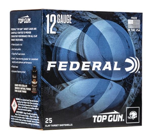 Federal TG12EL8 Top Gun 12 Gauge 2.75in 7/8oz 8 Shot 25 Per Box/10 Case view 2