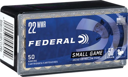Federal 757 Small Game Target 22WMR 50gr Jacketed Hollow Point 50 Per Box/6 view 2