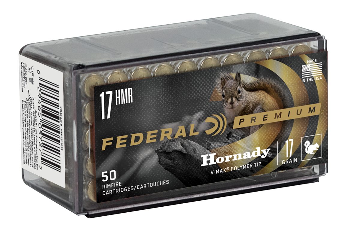 Federal P771 Premium Varmint Predator 17HMR 17gr Hornady V-Max 50 Per Box/6