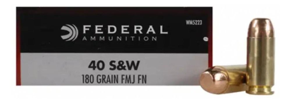 Federal WM5223 Champion Training 40S W 180gr Full Metal Jacket 50 Per Box/2 view 2