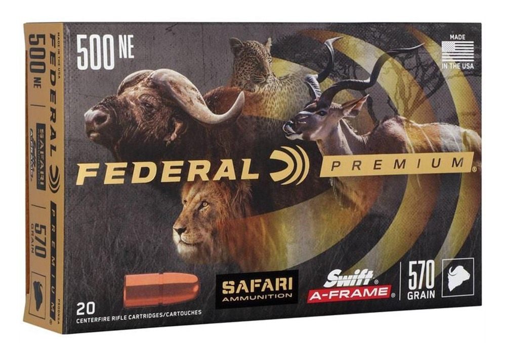 Federal Cartridge P500NSA Premium Safari Cape-Shok 500 NitroExpress 570gr S view 2