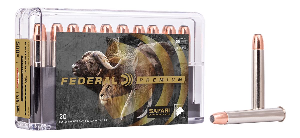 Federal Cartridge P500NSA Premium Safari Cape-Shok 500 NitroExpress 570gr S view 3