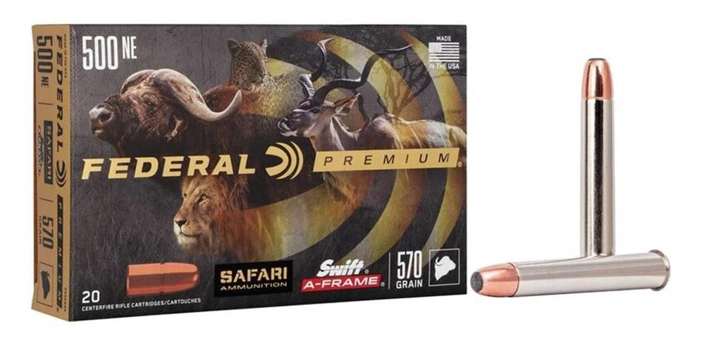 Federal Cartridge P500NSA Premium Safari Cape-Shok 500 NitroExpress 570gr S view 4