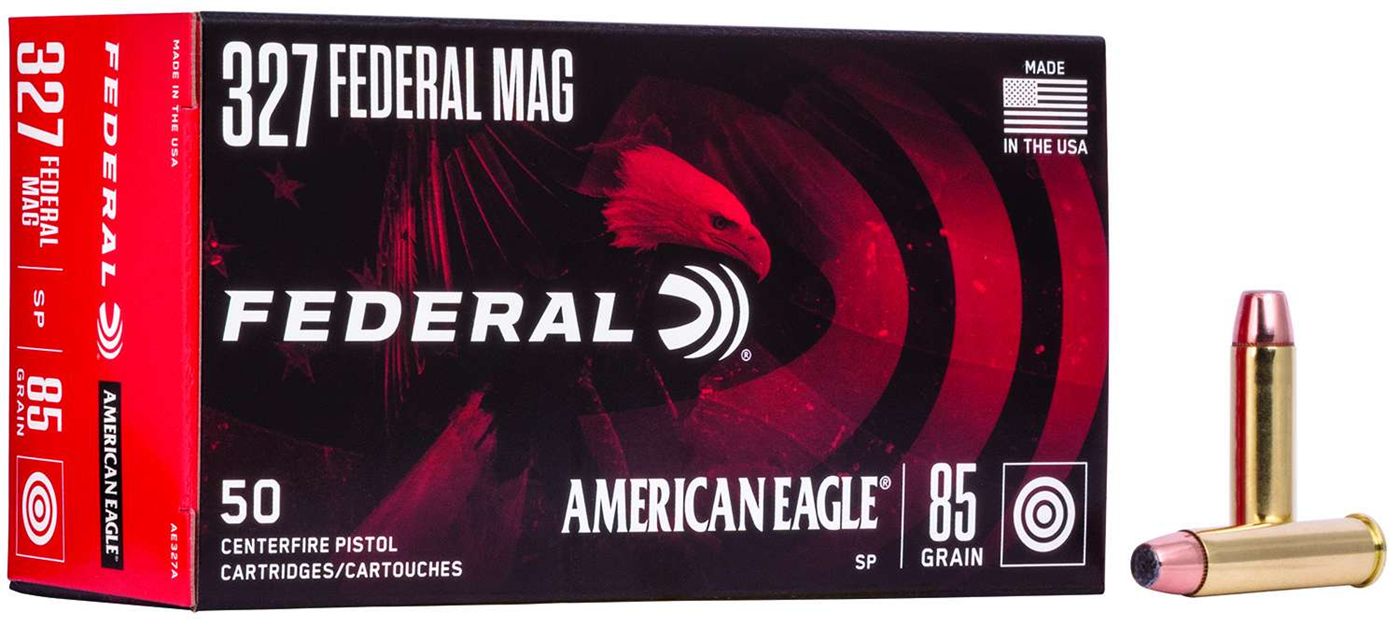 Federal AE327A American Eagle Handgun 327 85gr Jacketed Soft Point 50 Per B