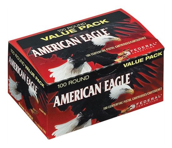 Federal AE45A100 American Eagle Handgun 45ACP 230gr Full Metal Jacket 100 P view 2