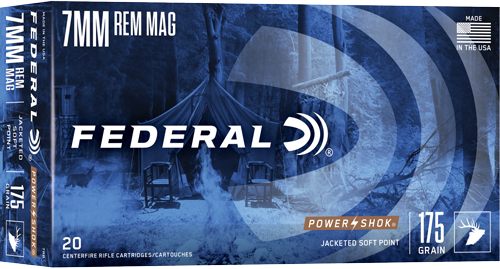 Federal 7RB Power-Shok 7mmRemMag 175gr Jacketed Soft Point 20 Per Box/10 Ca view 4