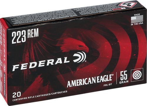 Federal Cartridge AE223 American Eagle Rifle 223 Rem 55gr Full Metal Jacket view 4