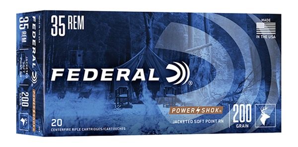 Federal Cartridge Power-Shok Rifle Ammunition .35 Rem 200 gr Rnsp 2080 fps view 2