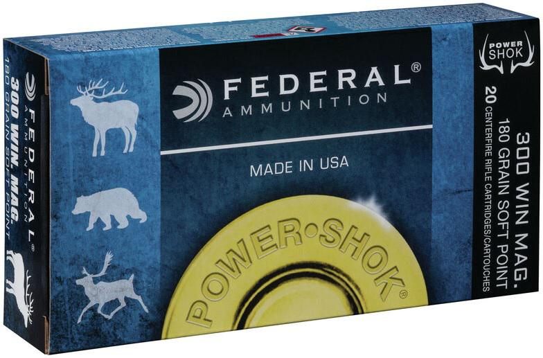 Federal 300WBS Power-Shok 300 WinMag 180gr Jacketed Soft Point 20 Per Box/1 view 2