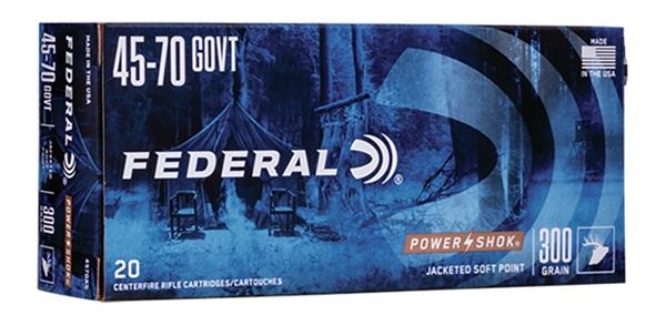 Federal Cartridge 4570AS Power-Shok 45-70 Gov 300gr Jacketed Soft Point 20 view 3