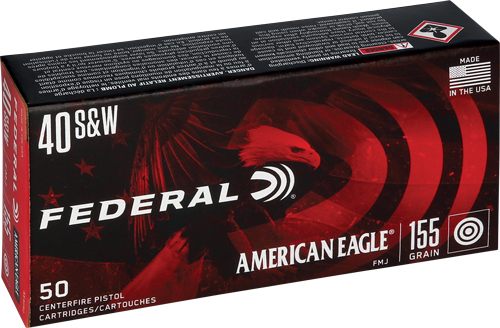 Federal AE40R2 American Eagle Handgun 40S W 155gr Full Metal Jacket 50 Per view 3