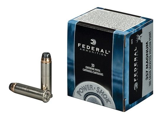 Federal C357G Power-Shok Handgun 357 Mag 180gr Jacketed Hollow Point 20 Per view 2