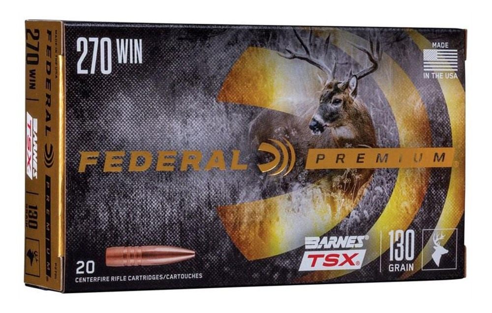 Federal Cartridge Premium Triple-Shock X Rifle Ammunition .270 Win 130 gr H view 2
