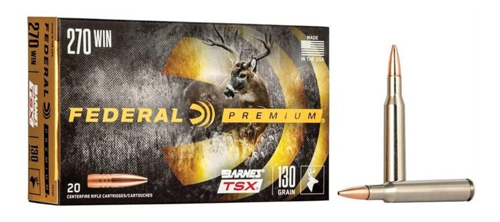 Federal Cartridge Premium Triple-Shock X Rifle Ammunition .270 Win 130 gr H view 3