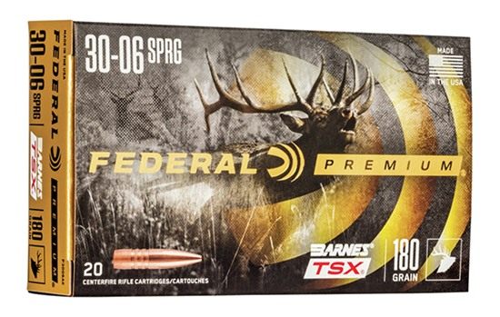 Federal P3006AE Premium 30-06 Springfield 180gr Barnes TSX 20 Per Box/10 Ca view 3