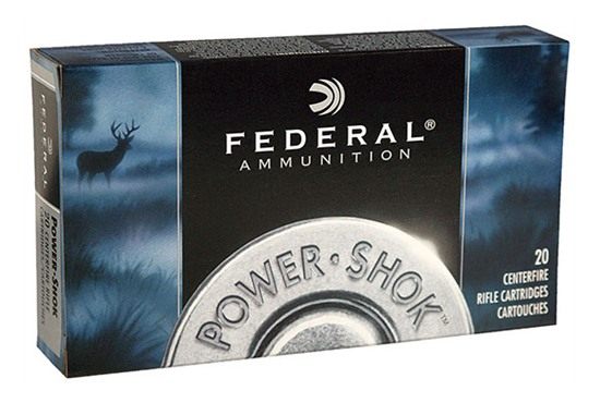 Federal Power-Shok Rifle Ammunition .270 WSM 130 gr SP 3250 fps - 20/ct