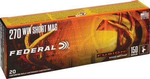 Federal F270WSMFS1 Fusion 270WSM 150gr Bonded Soft Point 20 Per Box/10 Case view 3
