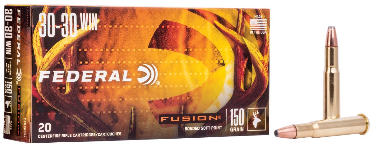 Federal F3030FS1 Fusion 30 Win 150gr Bonded Soft Point 20 Per Box/10 Case