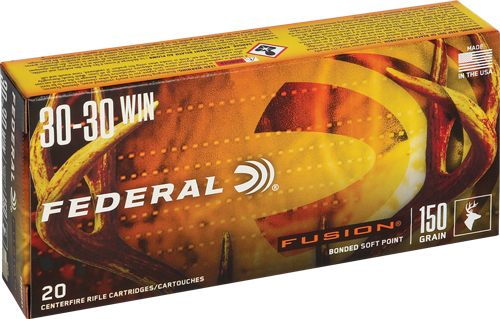 Federal F3030FS1 Fusion 30 Win 150gr Bonded Soft Point 20 Per Box/10 Case view 4