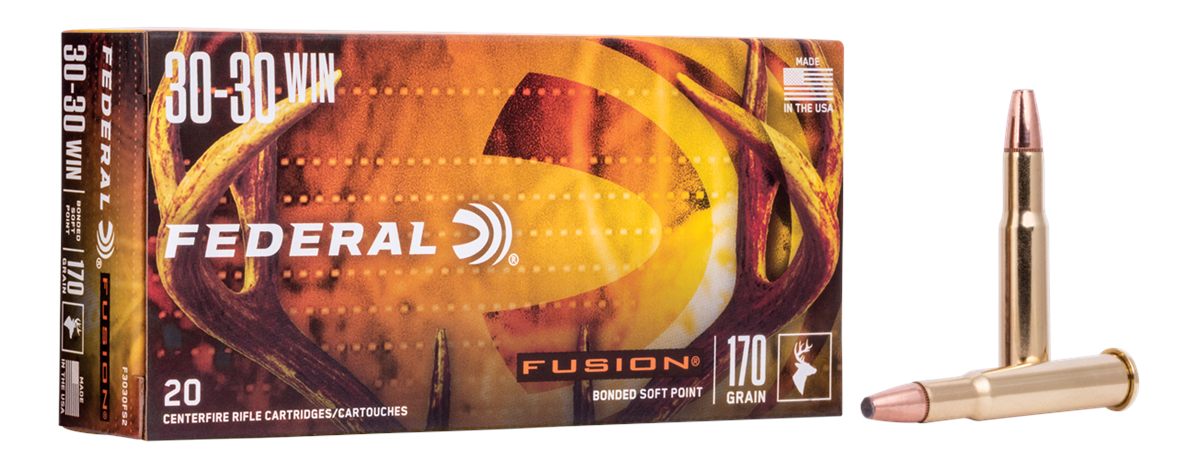 Federal F3030FS2 Fusion 30 Win 170gr Bonded Soft Point 20 Per Box/10 Case