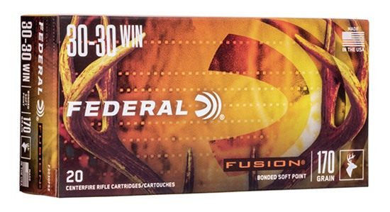 Federal F3030FS2 Fusion 30 Win 170gr Bonded Soft Point 20 Per Box/10 Case view 2