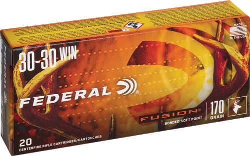 Federal F3030FS2 Fusion 30 Win 170gr Bonded Soft Point 20 Per Box/10 Case view 3