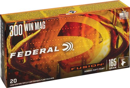 Federal F300WFS2 Fusion 300 WinMag 165gr Bonded Soft Point 20 Per Box/10 Ca view 3