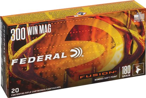 Federal F300WFS3 Fusion 300 WinMag 180gr Bonded Soft Point 20 Per Box/10 Ca view 4