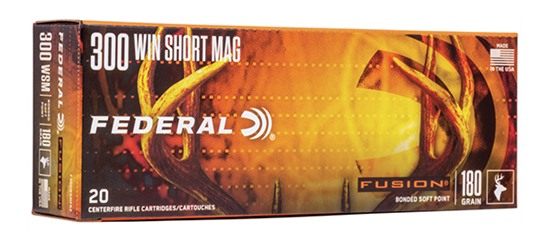 Federal F300WSMFS2 Fusion 300WSM 180gr Bonded Soft Point 20 Per Box/10 Case view 2