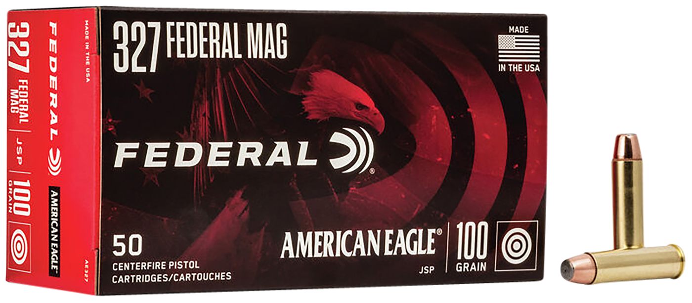 Federal AE327 American Eagle Handgun 327 100gr Soft Point 50 Per Box/20 Cas