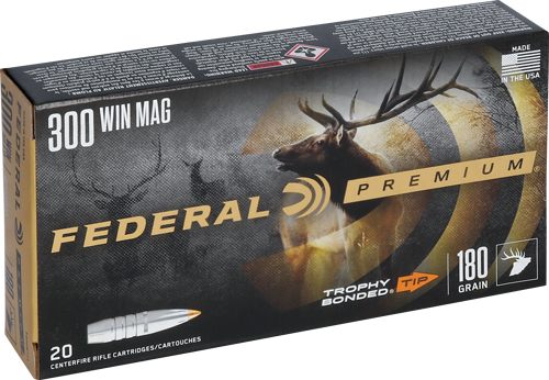 Federal Trophy Bonded Tip Rifle Ammunition .300 Win Mag 180gr PT 2960 fps 2 view 3