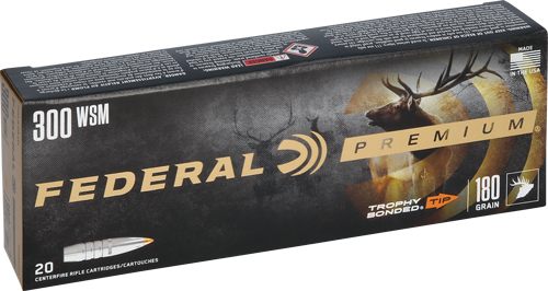 Federal Cartridge Premium Vital-Shok Rifle Ammunition .300 WSM 180 gr TBT 2