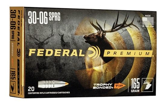 Federal Cartridge P3006TT2 Premium 30-06 Springfield 165gr Trophy Bonded Ti view 2