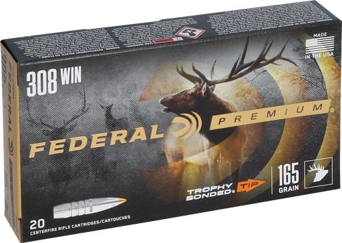 Federal Cartridge Premium Vital-Shok Rifle Ammunition .308 Win 165 gr TBT 2 view 3