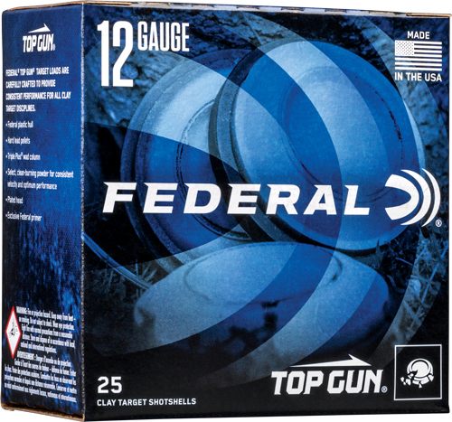 Federal Cartridge Top Gun Shotshells 12 ga 2-3/4in 1/8oz 1200 fps 8 250/ct